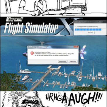 “Vou baixar o Flight Simulator!”