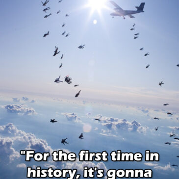 “For the first time in history…”