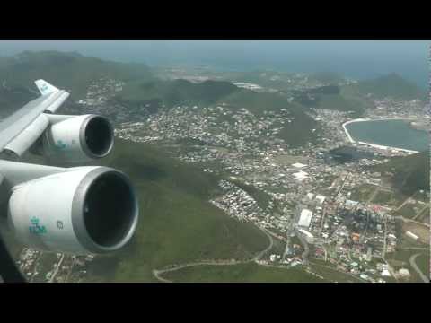 747 KLM – Decolagem St. Maarten