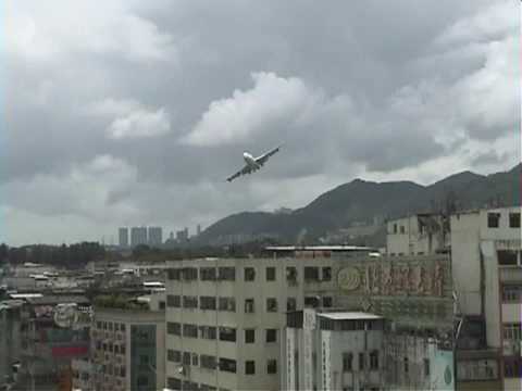 Boeing 747 – Pouso em Kai Tak