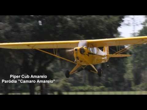 Piper Cub Amarelo – (Paródia Camaro Amarelo)