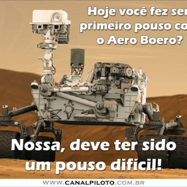 Curiosity e o Aero Boero