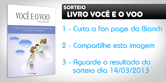 Sorteio: Livro “Você e o Voo”