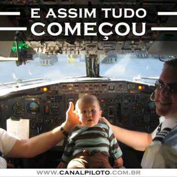 O primeiro contato com a aviação