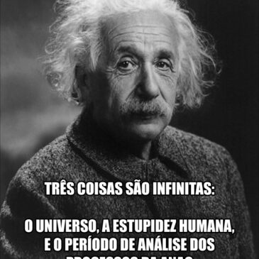 Três coisas são infinitas