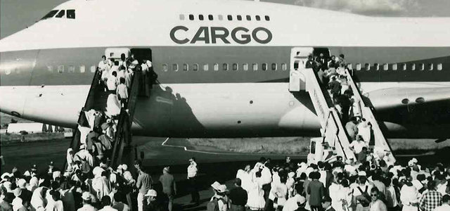 O dia em que um 747 transportou 1.122 pessoas
