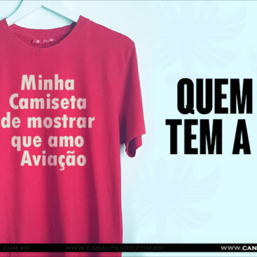 Camiseta de Aviação