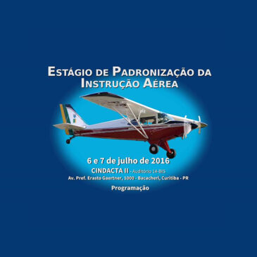 SERIPA V abre inscrição para Estágio de Padronização da instrução aérea (EPIA)