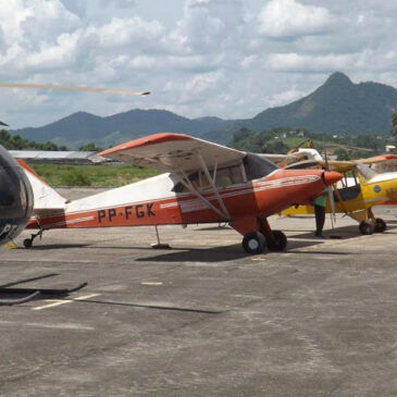 Codemar supervisiona retirada de aeronaves abandonadas no aeródromo de Maricá – RJ