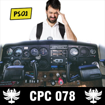 CP Cast 078 – Primeira aula de voo: erros e acertos