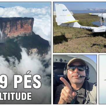 Um piloto, seu avião e o sonho de voar ao Monte Roraima