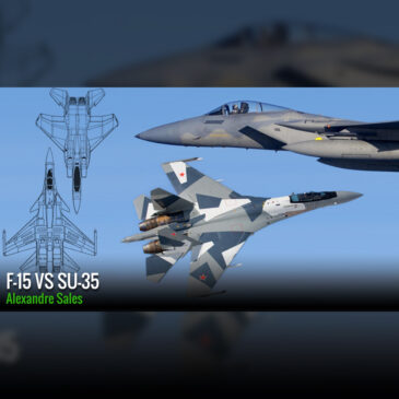 F-15 SE vs Su-35S Flanker E: O embate da 4ª geração