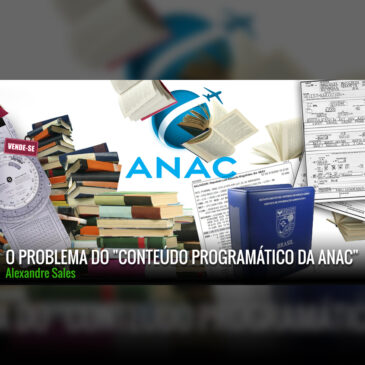 O problema do “Conteúdo programático da ANAC”